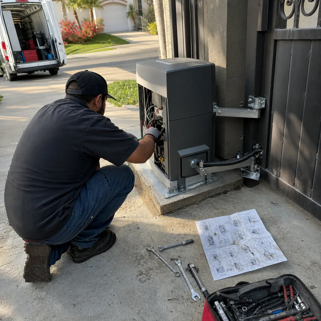 Electric Gate Repair in Clovis